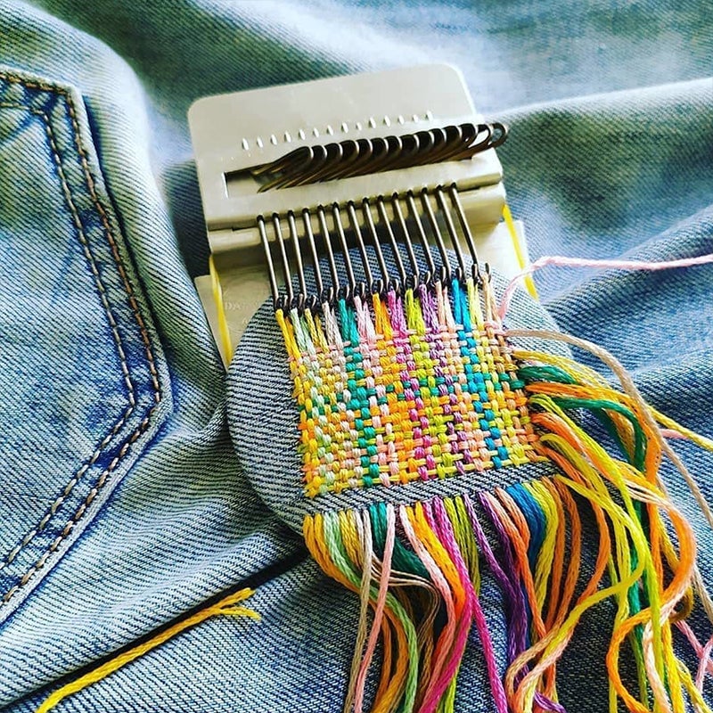 Manuelle Mini-Strickmaschine