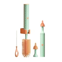 Spazzola elettrica per bottiglie in silicone