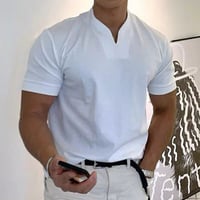 Kortærmet fitness T-shirt med korte ærmer