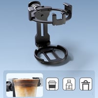 Support pour portable et gobelet de voiture 2 en 1