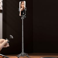 Mini Bärbar 3-i-1 Selfie Stick