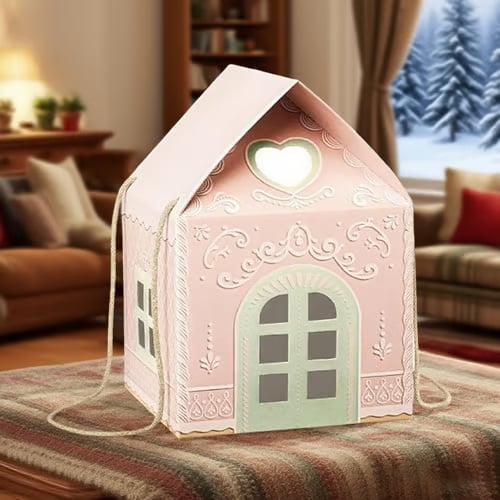 Christmas Wonderland Cottage Gift Box