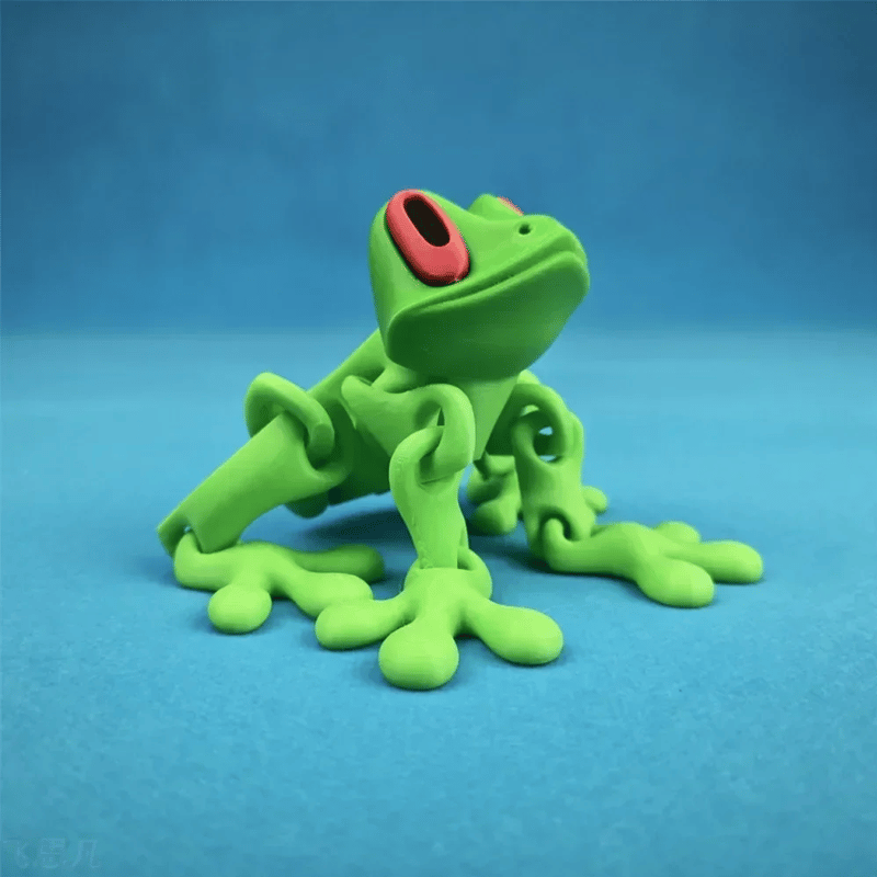 3D Printed Magnetic Frog Toy