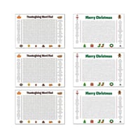 Word Fill-in Puzzle Poster