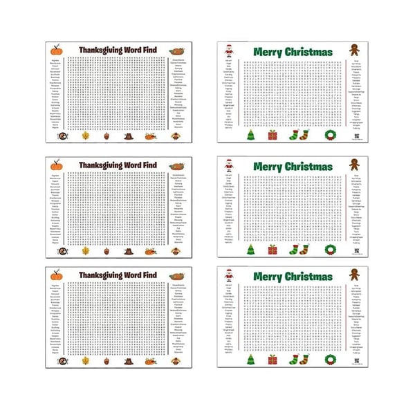 Word Fill-in Puzzle Poster