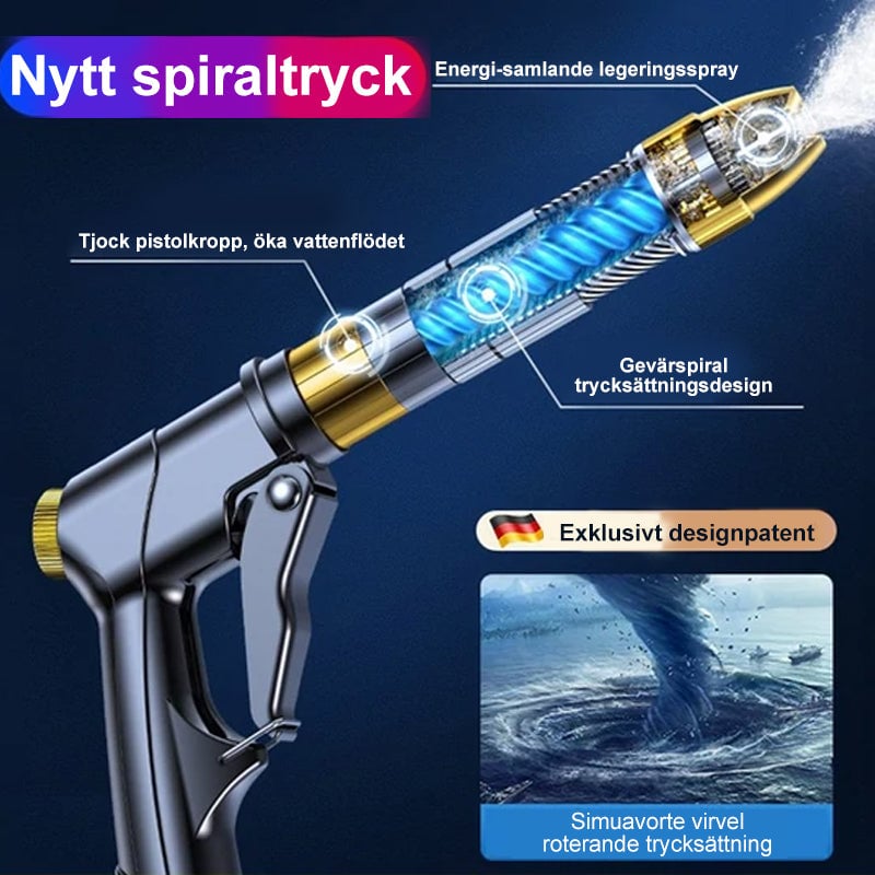 Multifunktionellt biltvättvattenverktyg