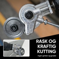 Elektrisk borsaks Tilbehør Cutter Nibbler