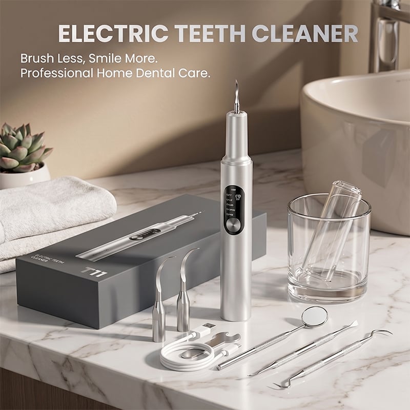 Ultrasonic Teeth Whitening Cleaner Set