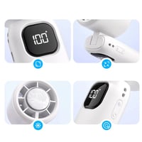 Foldable Ice Cooling Handheld Fan
