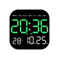 Hängende, freistehende quadratische Uhr