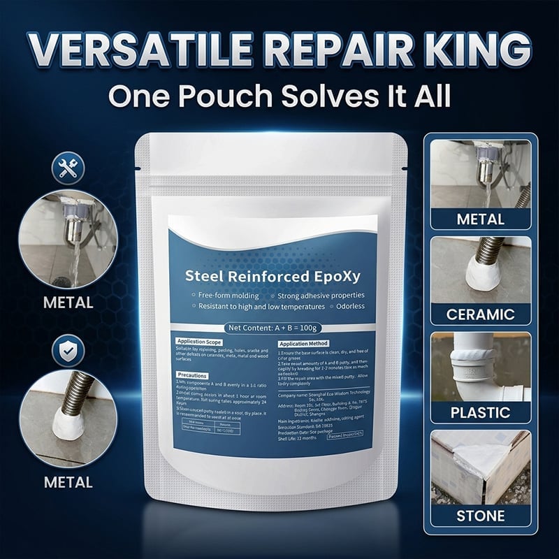 High-Strength Multi-Purpose Repair Putty