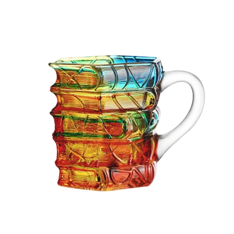 Hand-painted Book Coffee Cup