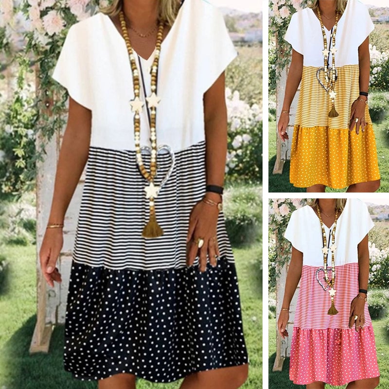Stylisches Bedrucktes Kleid