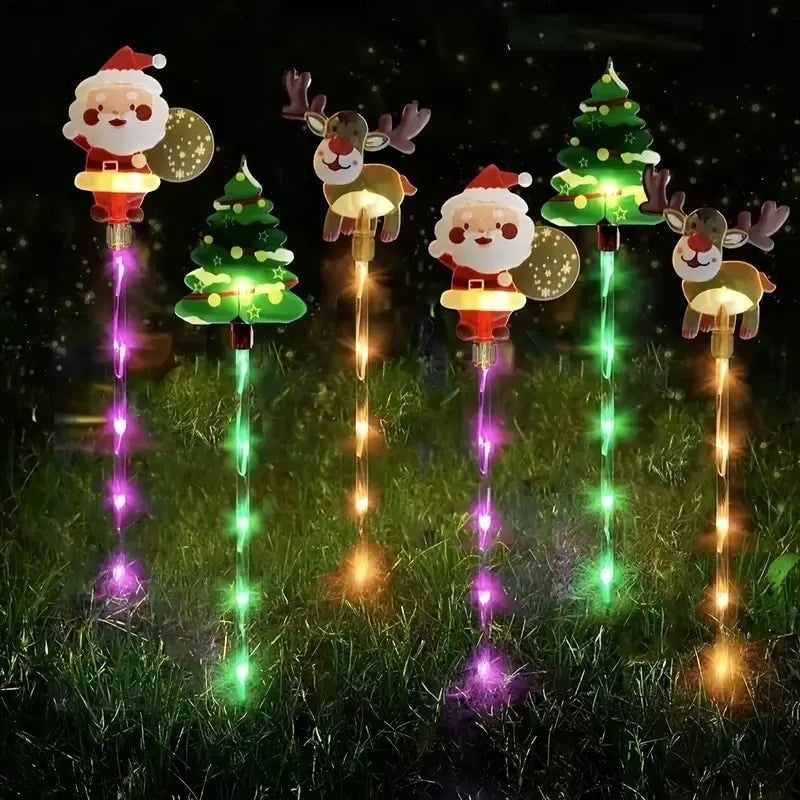 Solar-Powered Christmas Atmosphere Lights