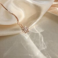 Glimmende Sneeuwvlok Ketting