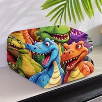 Flannel Dinosaur Nap Blanket