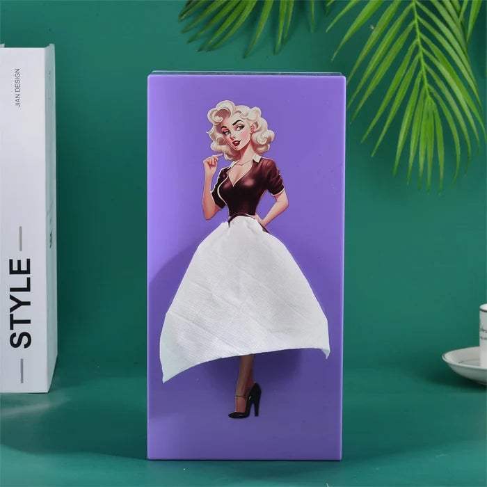 Nieuwe stijl Flying Skirt Tissue Box