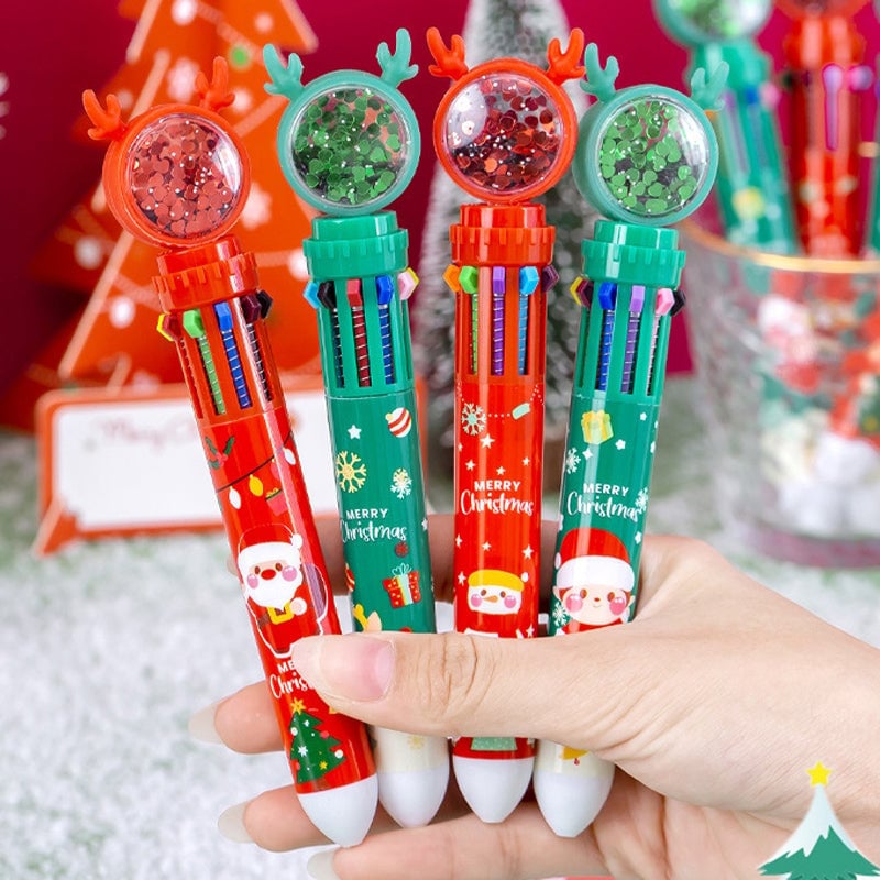 Süßes Weihnachtsglitzerstifte