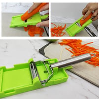2-in-1 versnipperaar en snijmachine