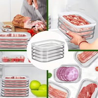 Multi-Layer Food Storage Box with Lid