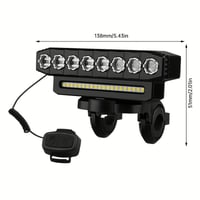 Multi-Source LED Bicycle Headlight