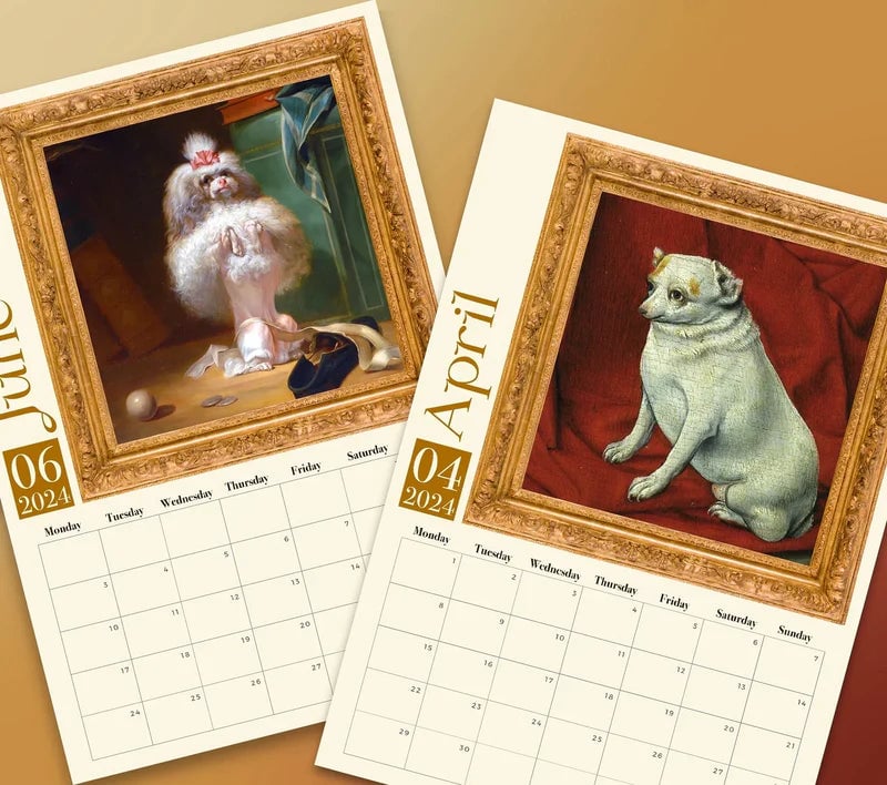 Konstig medeltida kalender 2024
