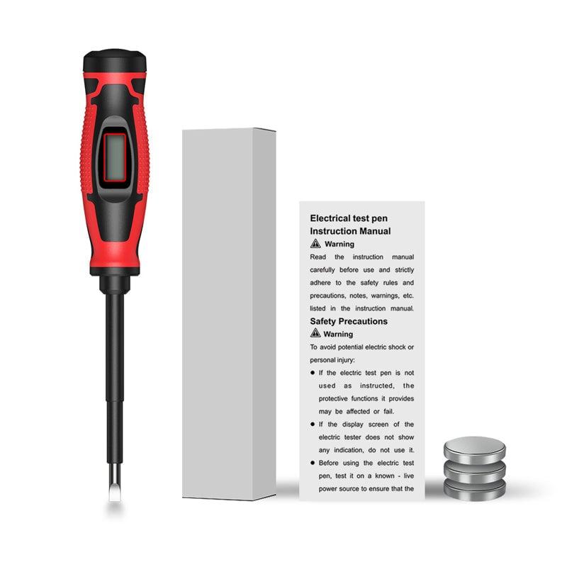 Multifunctional Screwdriver with Voltage Tester
