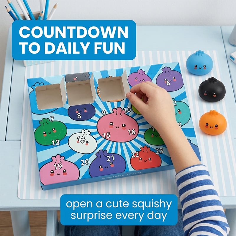 Dumpling Squishies Advent Calendar
