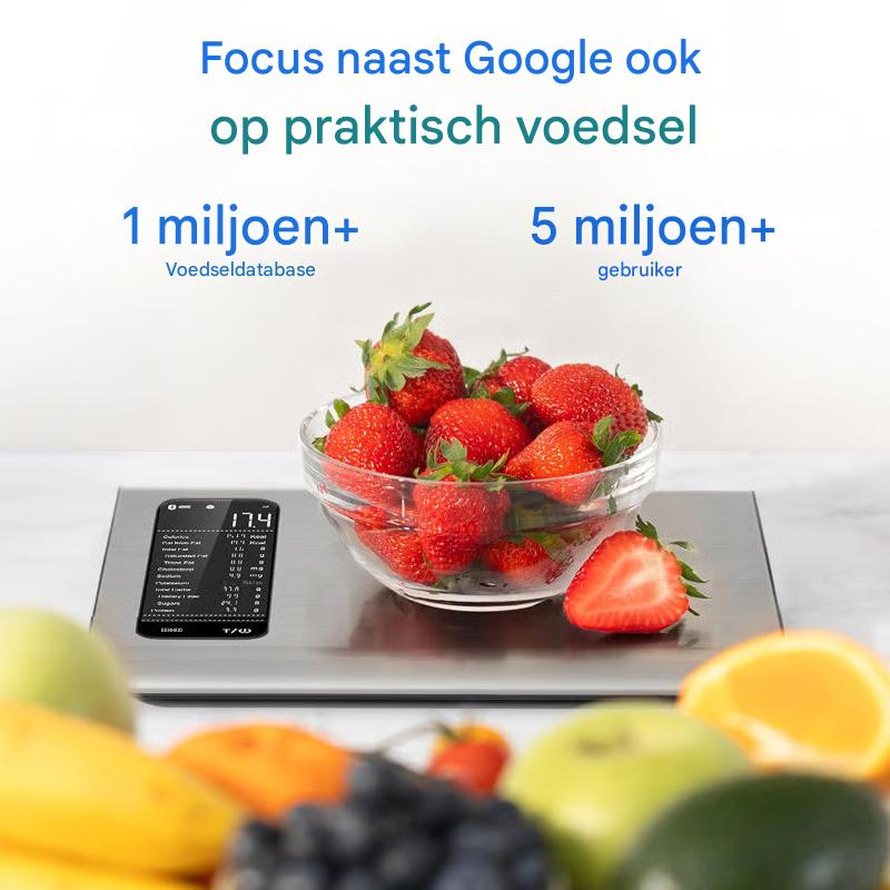 Slimme Keukenweegschaal voor Nauwkeurige Voeding