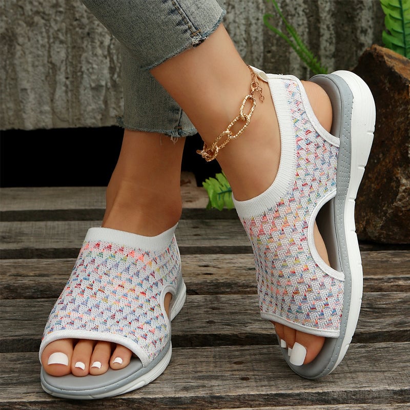 Premium Stretch Slingback Sports Sandals
