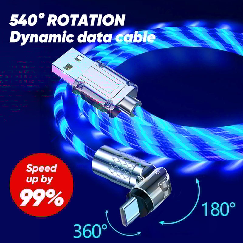 540° Rotating Dynamic Data Cable