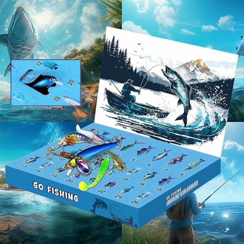 Fishing Advent Calendar Mystery Box
