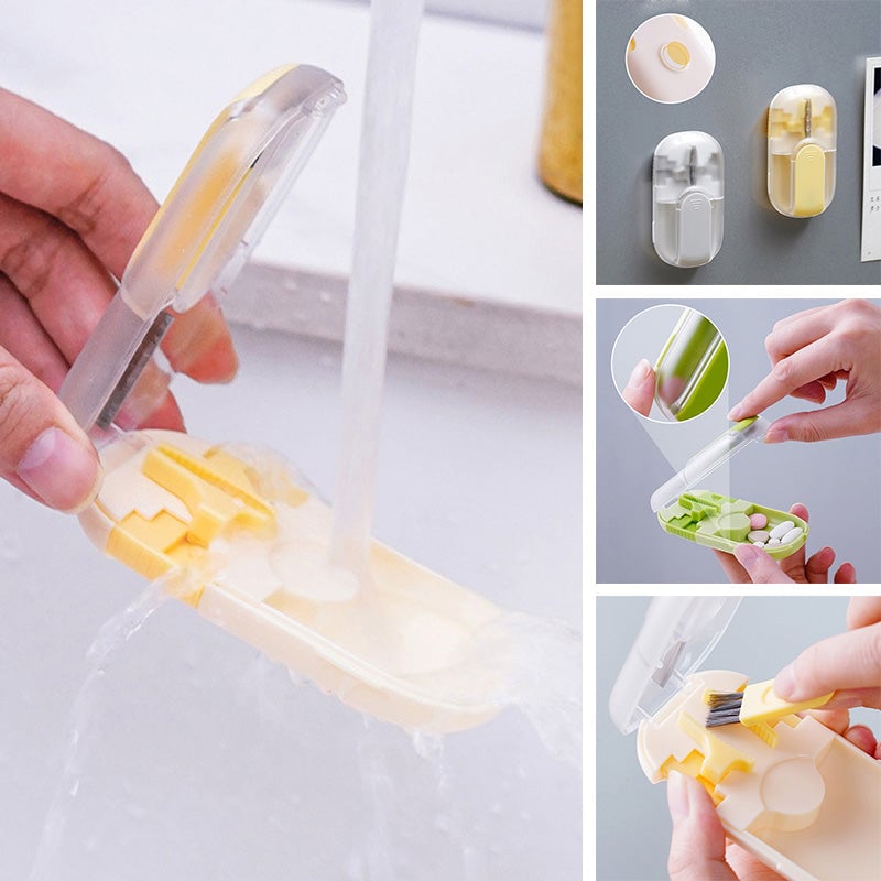 2-in-1 Kada Magnetic Pill Cutter and Storage Box
