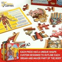 Human Anatomy Puzzle for Kids