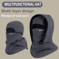 Outdoor Winter Warm Hat Neckband Integrated Cycling Mask