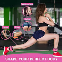 Ankle Resistance Band Set for Leg and Hip Training