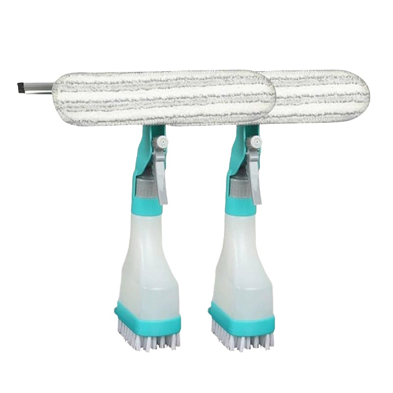 Scrape-and-Wipe Window Cleaner