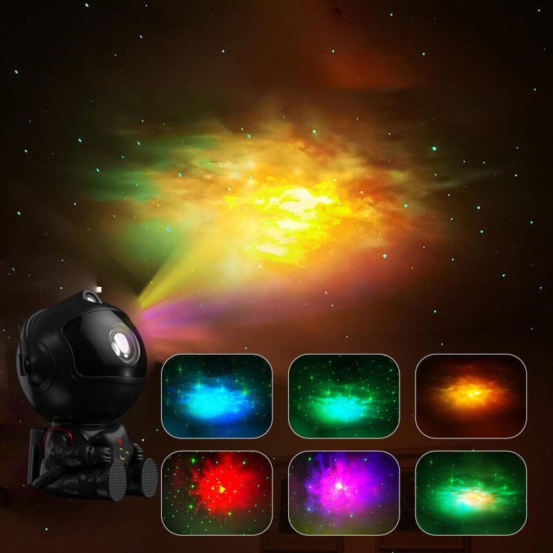 🧑‍🚀Holding Star Black Astronaut