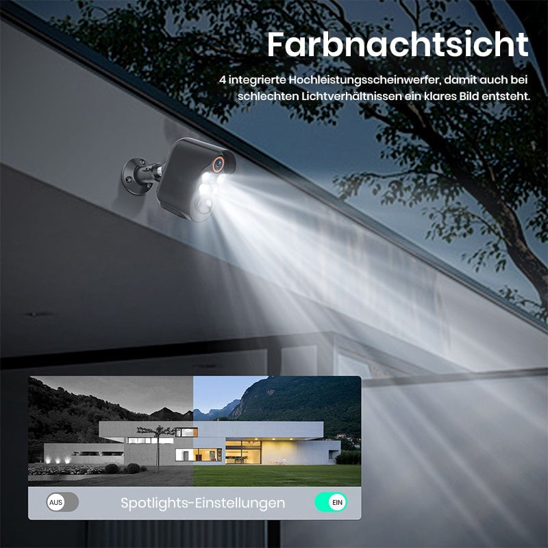 Kabellose 1080P-Überwachungskamera