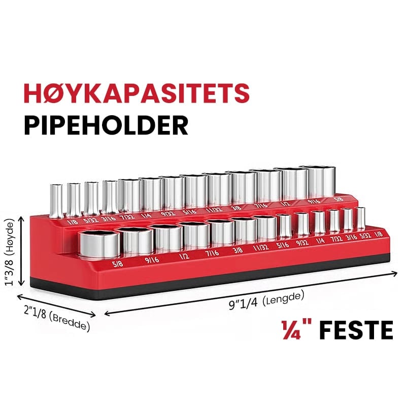 Saker Metrisk og Britisk Pipe Sett