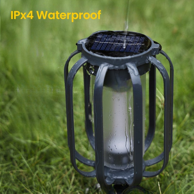 Sakerplus Solar lantern outdoor light with 4 Modes