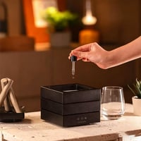 Sakerplus Flame Effect Essential Oil Humidifier