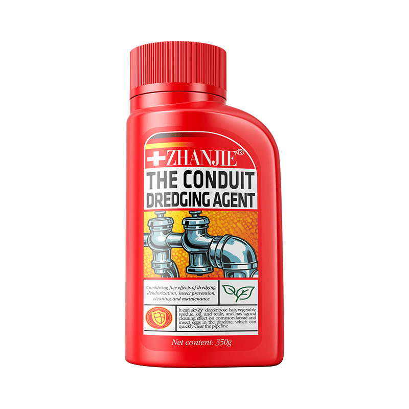 Powerful kitchen and bathroom pipe cleaning agent