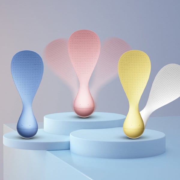 Non-Tipping Standable Rice Scoop