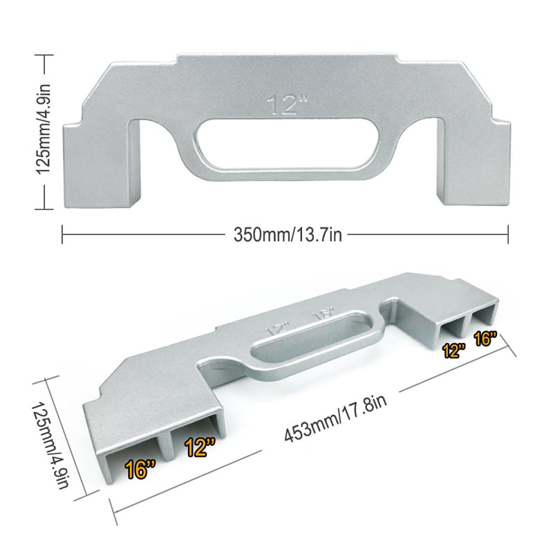Precision Aluminum Stud Framing Tool