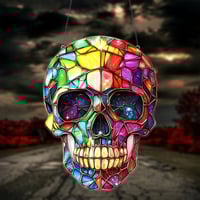 Skull Acrylic Pendant