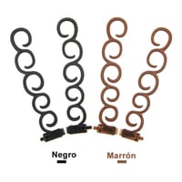 Twist Plait Hair DIY Trenza Herramientas de peluquería (2 piezas)