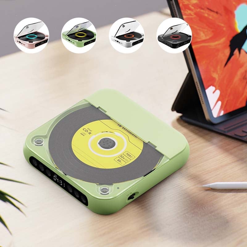 Saker Tragbarer Bluetooth-CD-Player