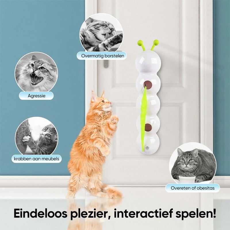 🐱Interactief Elektrisch Rups Speelgoed