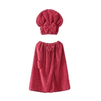 Plus Size Solid Color Bath Towel